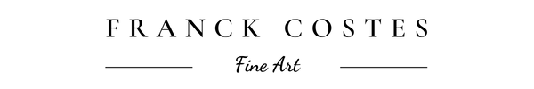 Logo de l’artiste Franck Costes sur fond blanc — identité visuelle.